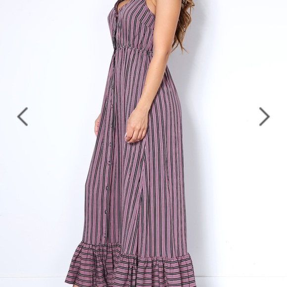 Papaya Dresses & Skirts - M striped dress😍